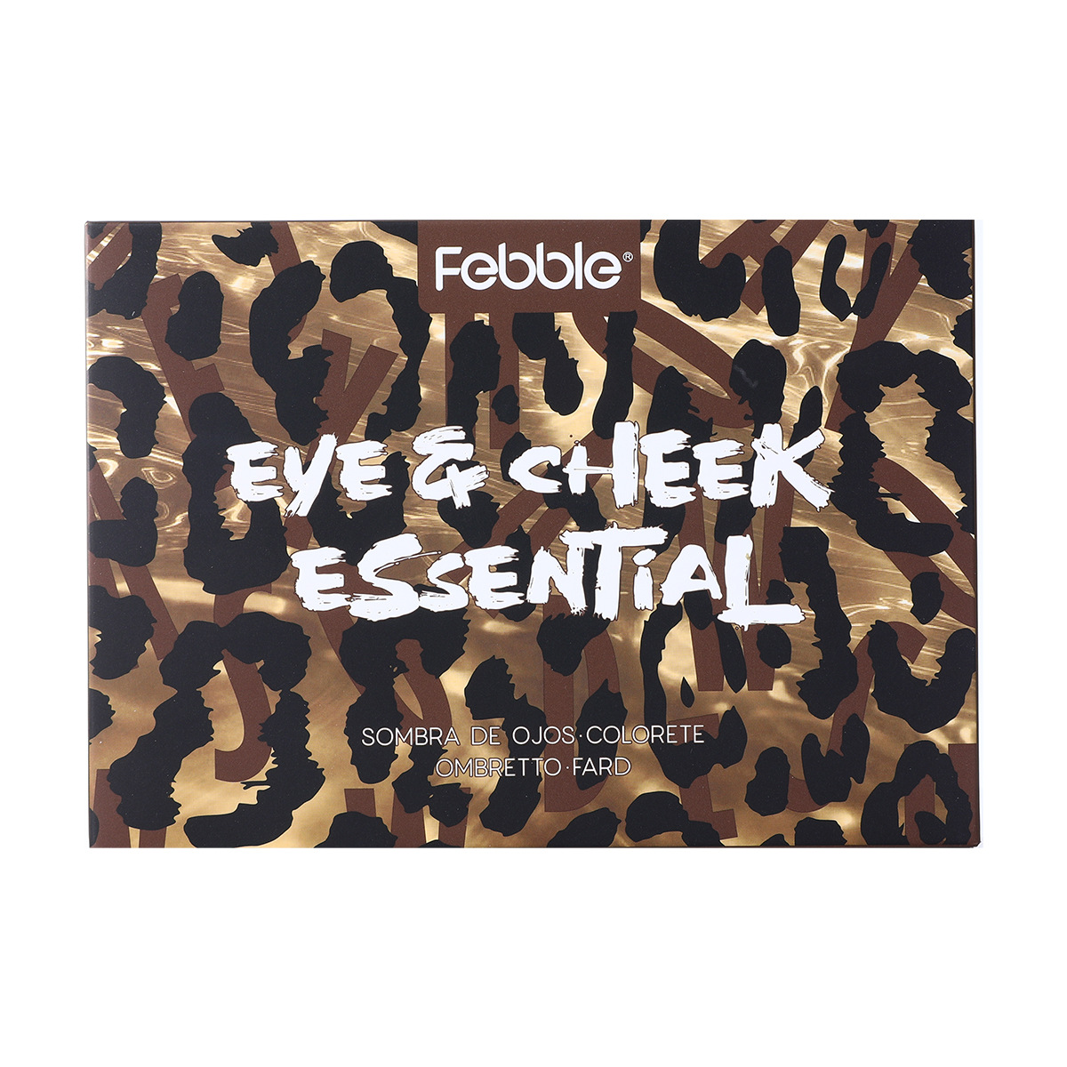 USHAS Cross-border 18-color leopard Print 18-color Eyeshadow Palette, matte, pearlescent, Earth tone, new Color Makeup ES4339 Item Picture