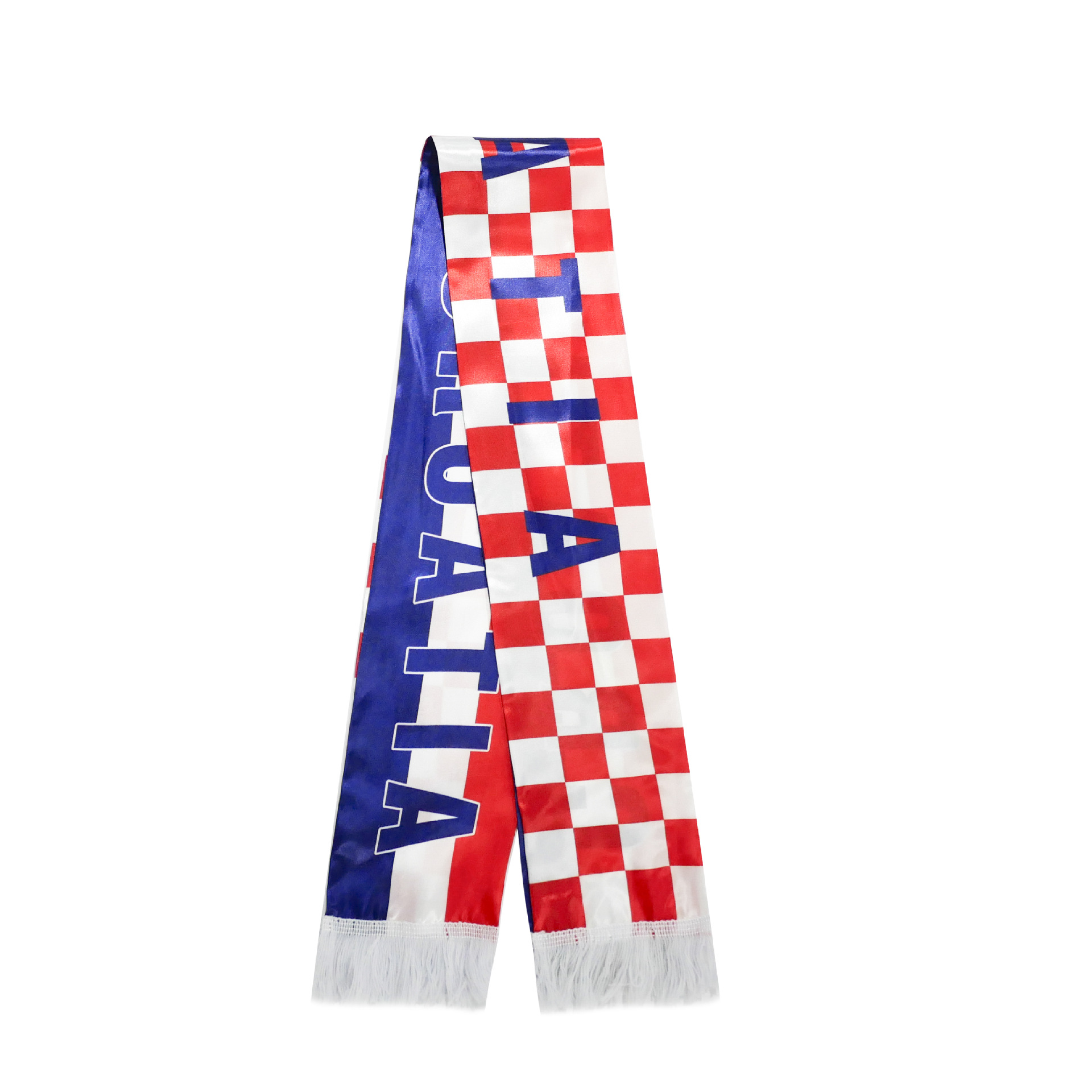 Chuangdong Flag 2026 US-Mexico-Canada World Cup Fan Scarf Heat Transfer Mexican Flag tassel tint Scarf Custom pic 16