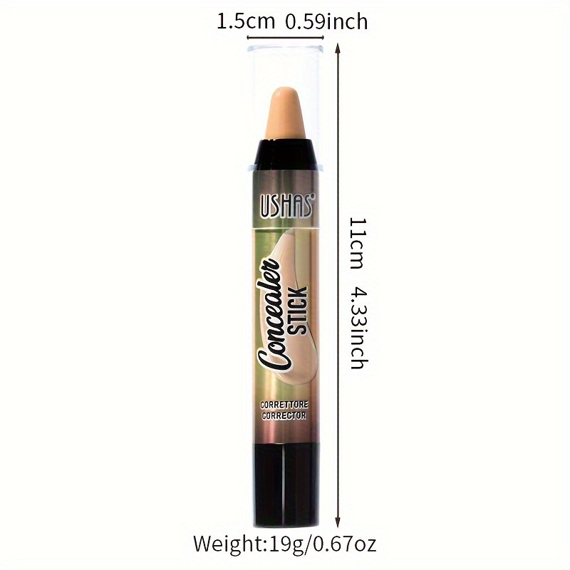 USHAS European and American cross-border stock concealer stick TP345B Waterproof Facial concealer for contour modification and three-dimensional makeup Item Picture