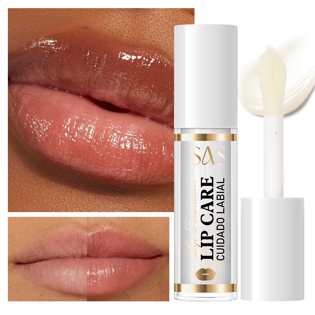 USHAS European and American cross-border stock Lip mask for hydrating, moisturizing, nourishing lips and reducing lip lines SAC092 details Picture