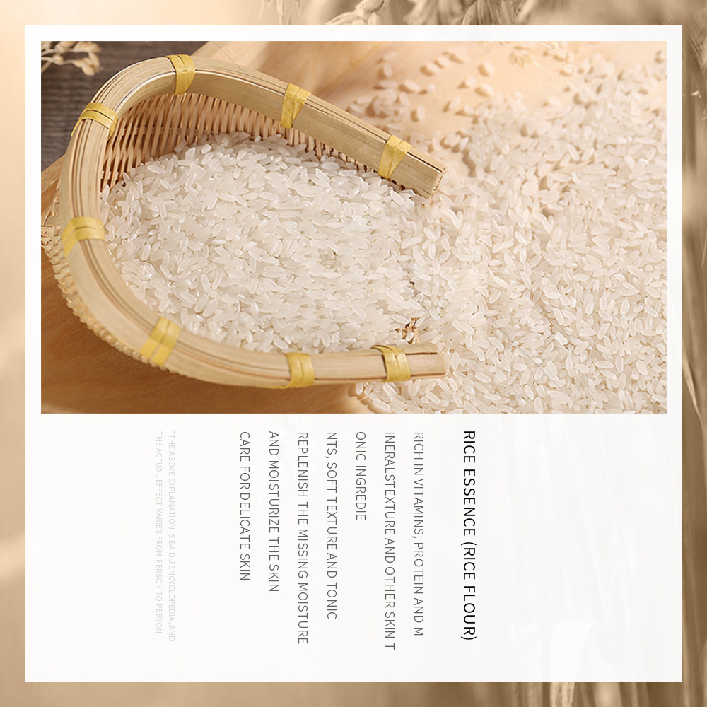 Cross-border wholesale of all-English BIOAQUA Rice Hyaluronic Acid Essence for hydrating, brightening skin tone and improving roughness Application Scenario