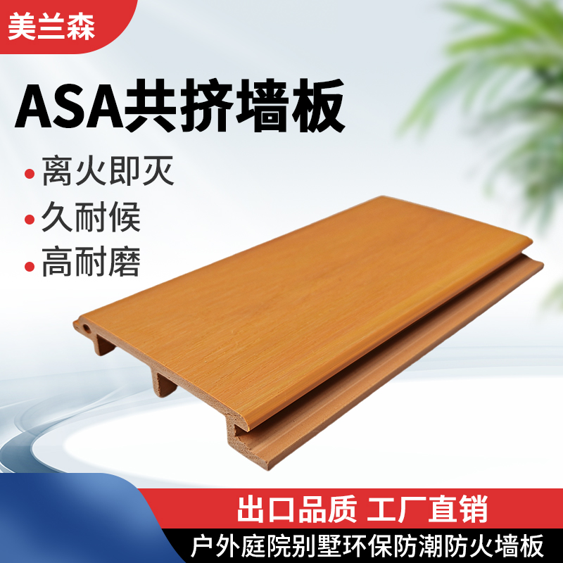 第三代木塑户外墙板ASA共挤墙板产品图