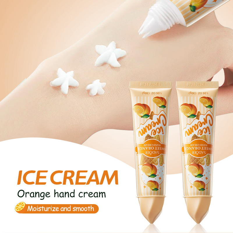 Cross-border wholesale of SADOER Strawberry Honey Blueberry Peach Hand Cream and hydrating autumn and winter hand cream in English Item Picture