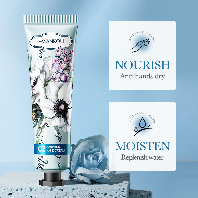 FAYANKOU Gardenia Hand Cream Moisturizing Autumn and Winter Anti-cracking Hand Cream Cross-border export wholesale details Picture