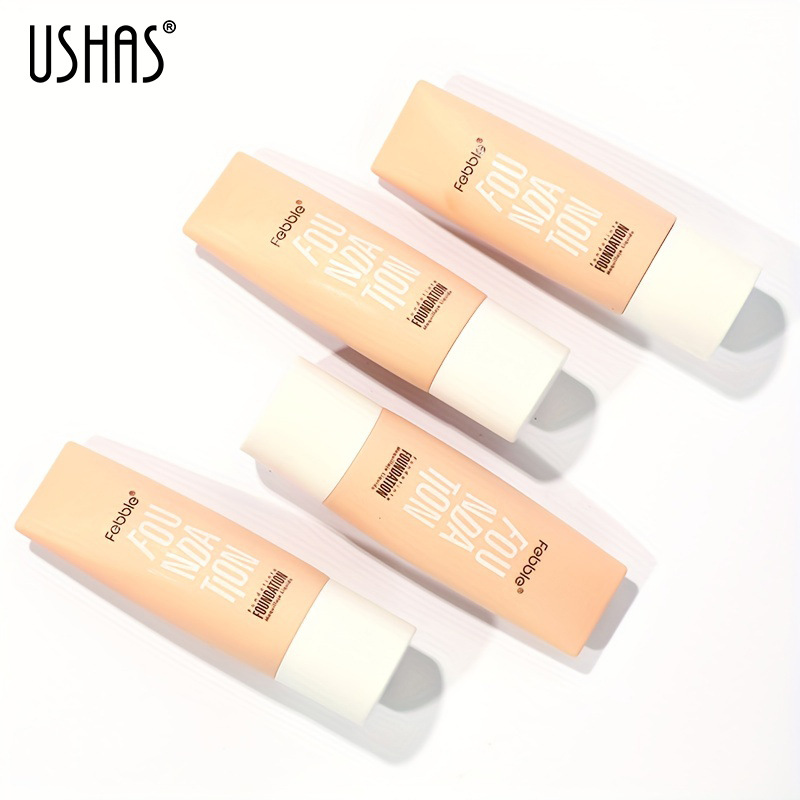 USHAS cross-border Foundation for export provides concealer, moisturizer, oil control, long-lasting makeup without smudging, and natural color for oily skin. Genuine product full figure