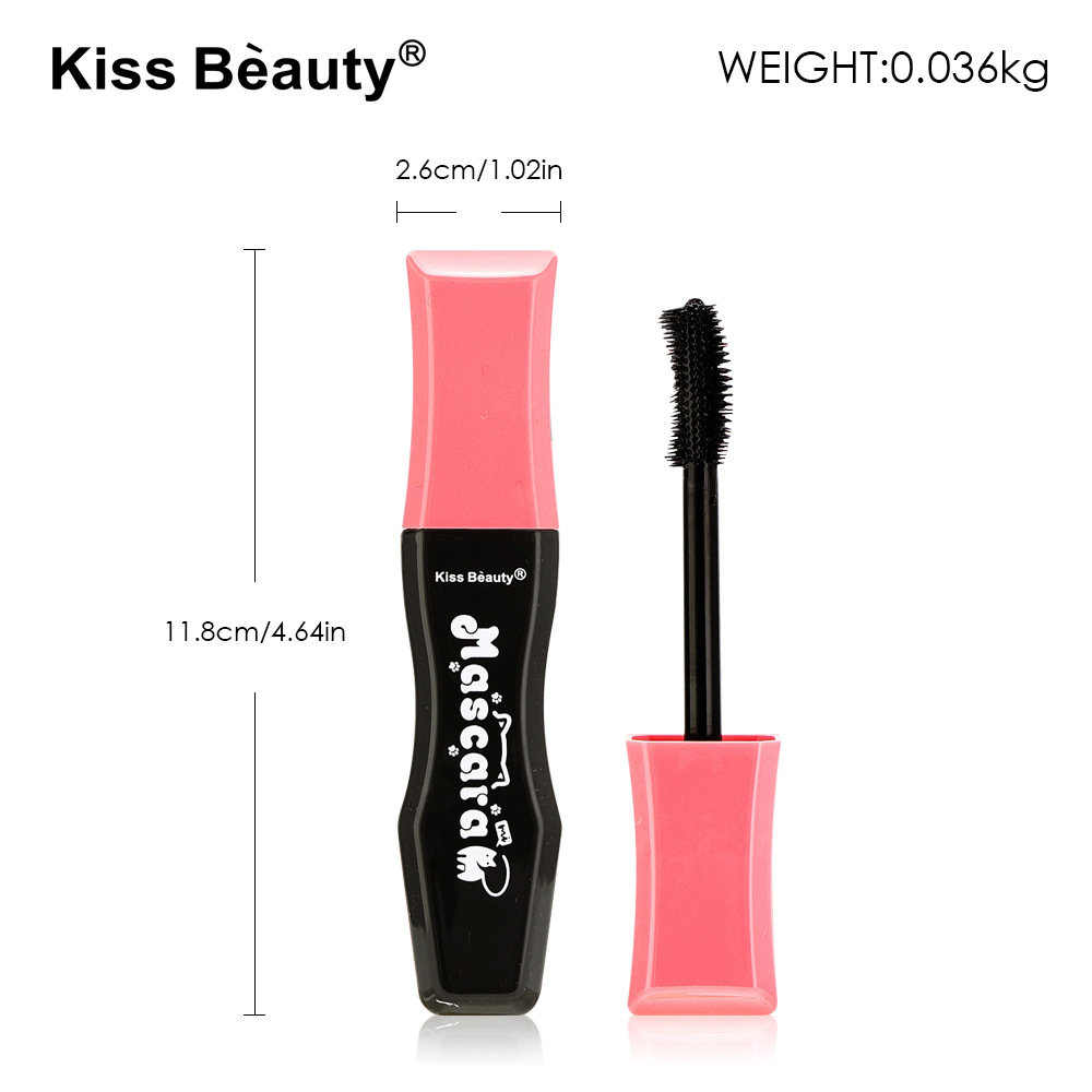 kiss beauty Cross-border Makeup mascara Curling, Waterproof, Thickening and Slimming Liquid Mascara Manufacturer wholesale Item Picture