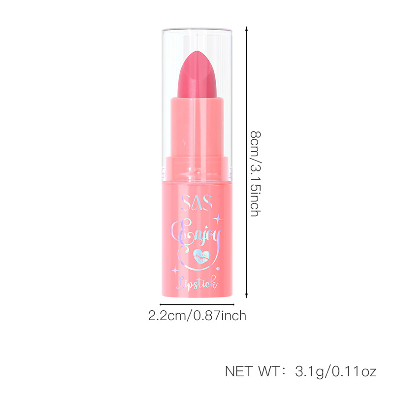 USHAS European and American cross-border Stock Lipstick Waterproof Non-stick Cup Long-lasting Moisture Retention Lipstick SAC165 Item Picture