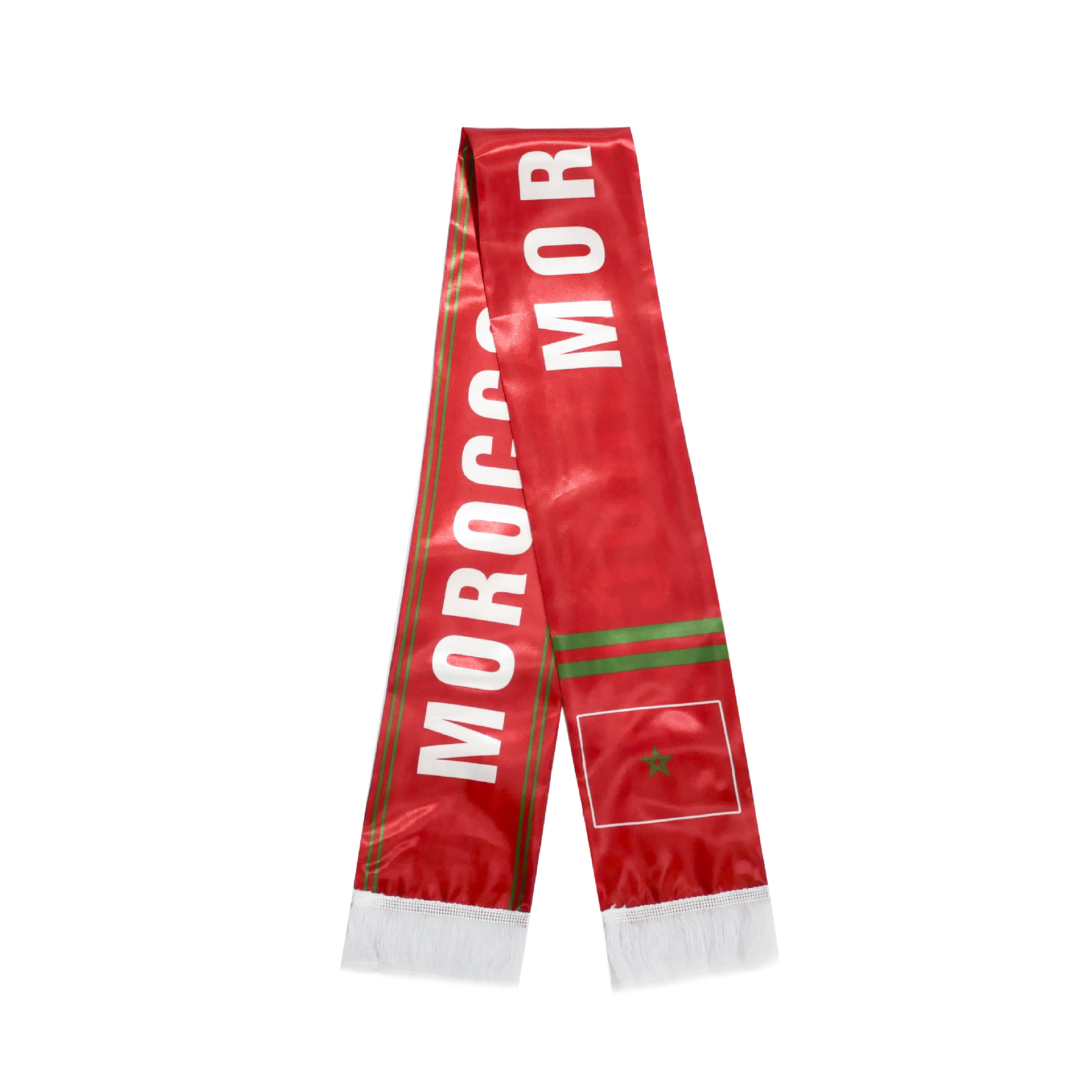 Chuangdong Flag 2026 US-Mexico-Canada World Cup Fan Scarf Heat Transfer Mexican Flag tassel tint Scarf Custom pic 15