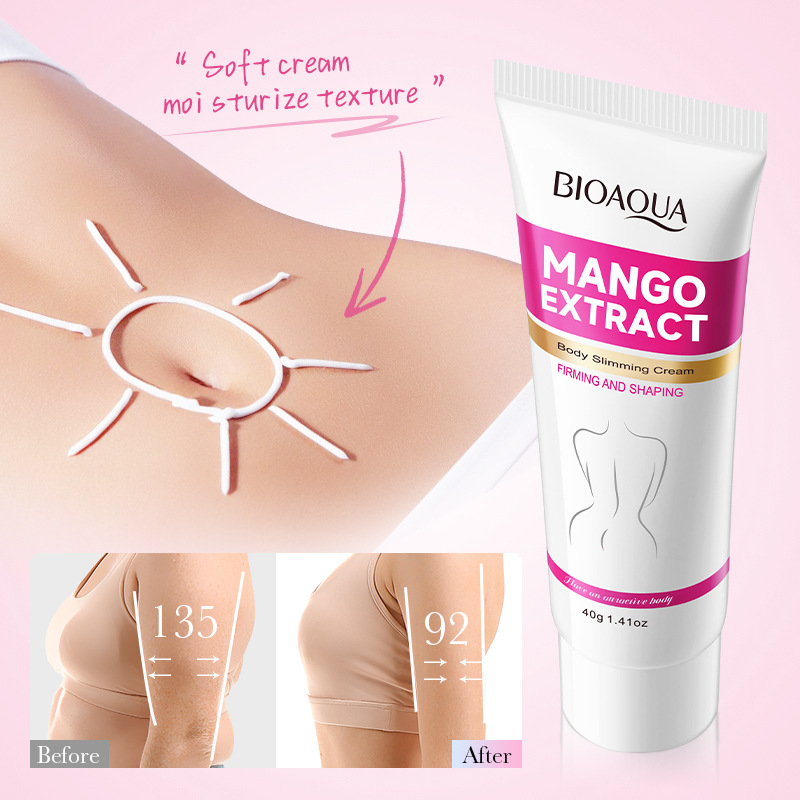 Full English: BIOAOUA Mango Slimming and Shaping Cream, Firm and Light Shaping Cream, cross-border export wholesale Item Picture