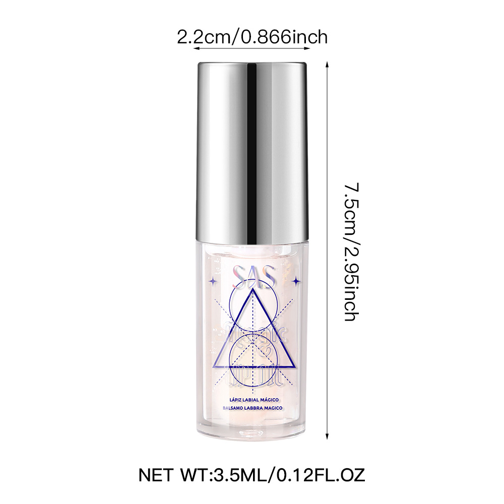 SAS European and American cross-border Amazon bestseller's Refreshing, brightening, Moisturizing and Nourishing Lip Oil SLG001 Item Picture