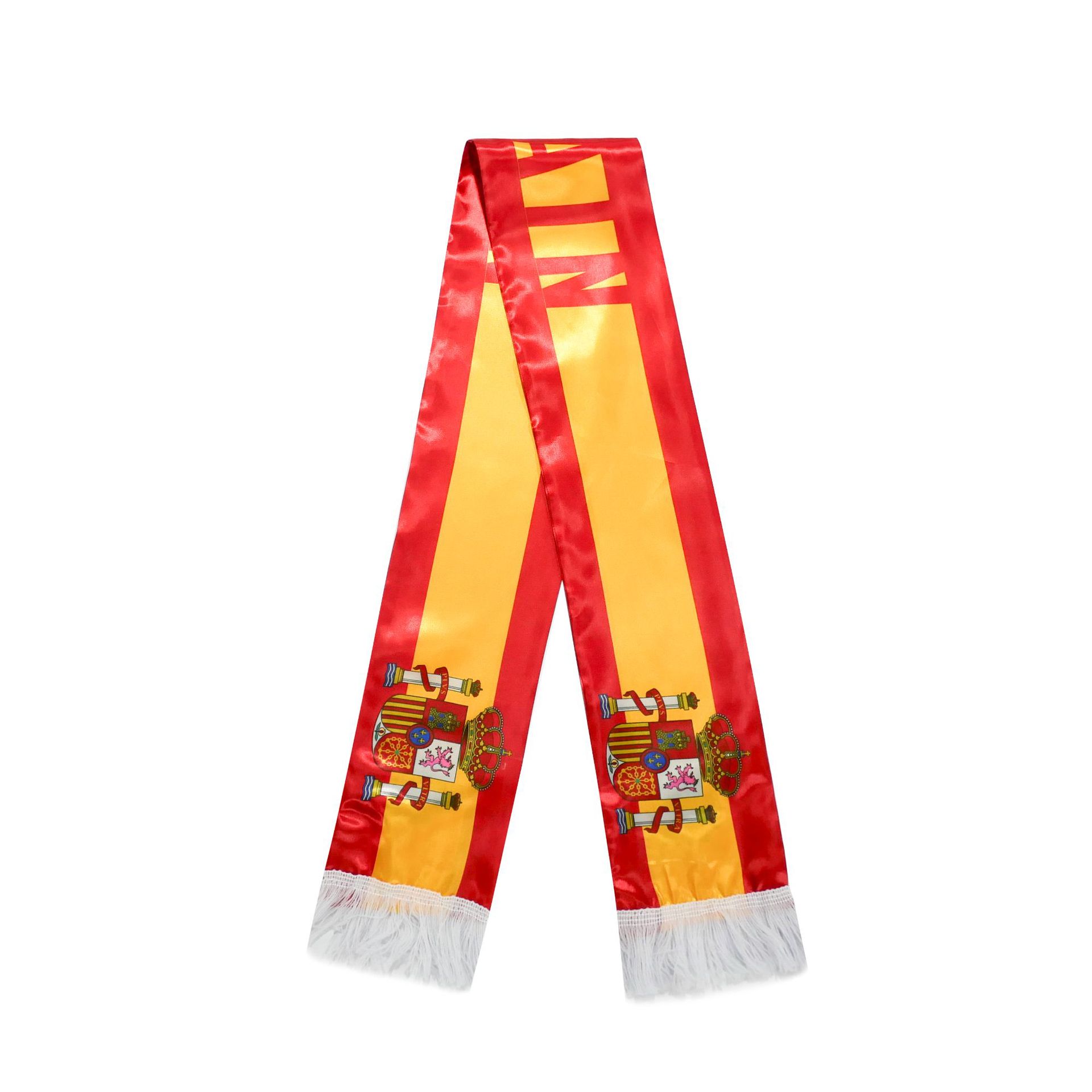 Chuangdong Flag 2026 US-Mexico-Canada World Cup Fan Scarf Heat Transfer Mexican Flag tassel tint Scarf Custom pic 8