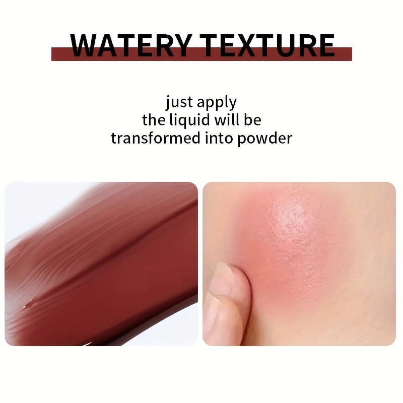 USHAS European and American cross-border stock liquid Blush FS421, natural Contouring, lightweight and breathable, multi-purpose for lips and cheeks details Picture