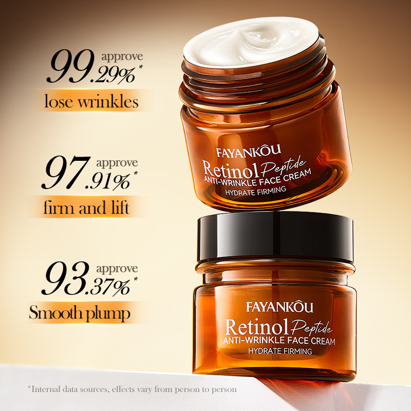 FAYANKOU Retinol Peptide Anti-Wrinkle Cream, Brightening and Moisturizing Cream, cross-border export wholesale details Picture