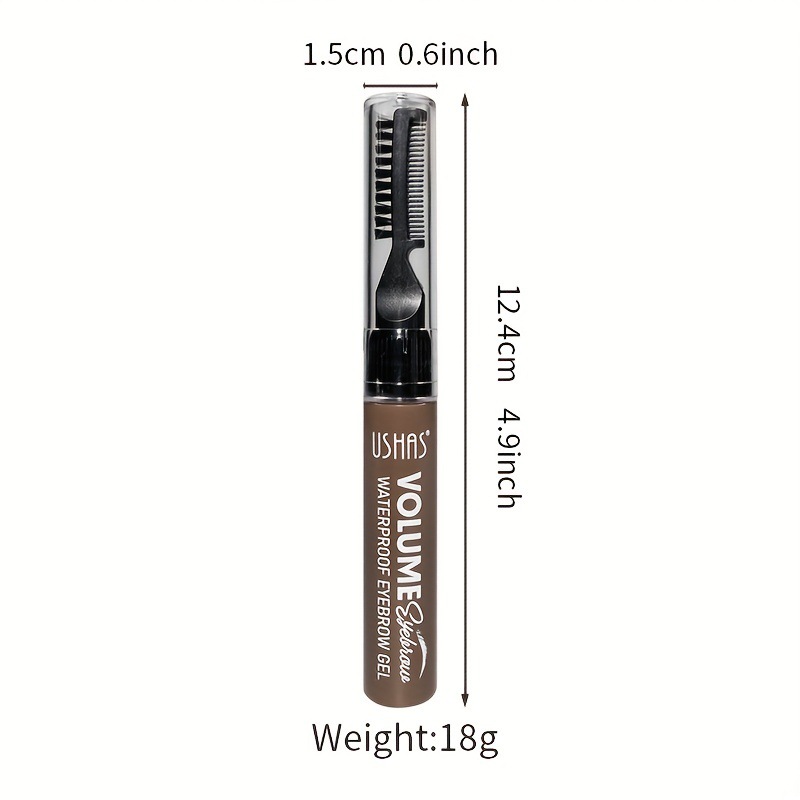 USHAS cross-border in-stock best-selling eyebrow dye, Amazon eyebrow gel, waterproof, non-smudging, long-lasting eyebrow cream Item Picture