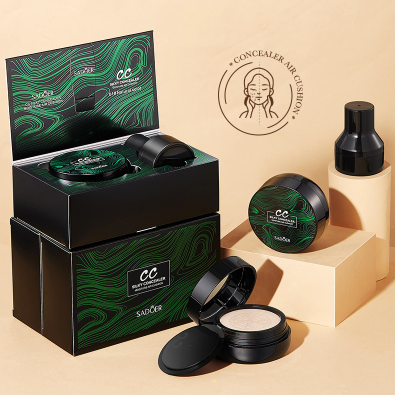 Cross-border wholesale of SADOER Mushroom Head cc Cushion Concealer, Contouring and facial Contouring Foundation Item Picture