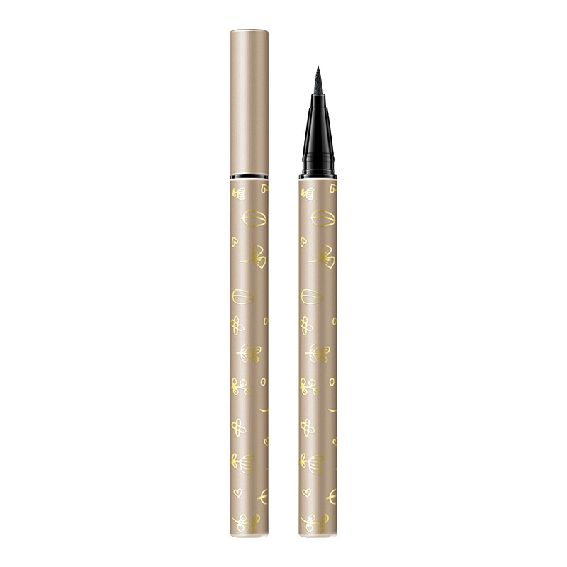 Domestic makeup brand HOJO silky soft drawing colored eyeliner pen is waterproof, sweat-proof and not easy to smudge. Beginner's eyeliner liquid pen Item Picture