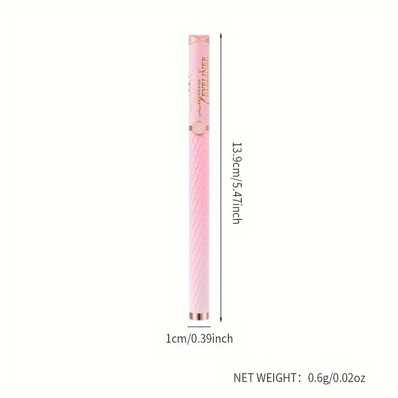 USHAS cross-border stock eyeliner pen for Europe and America, black matte, quick-drying, waterproof, non-smudging liquid eyeliner SAP010 Item Picture