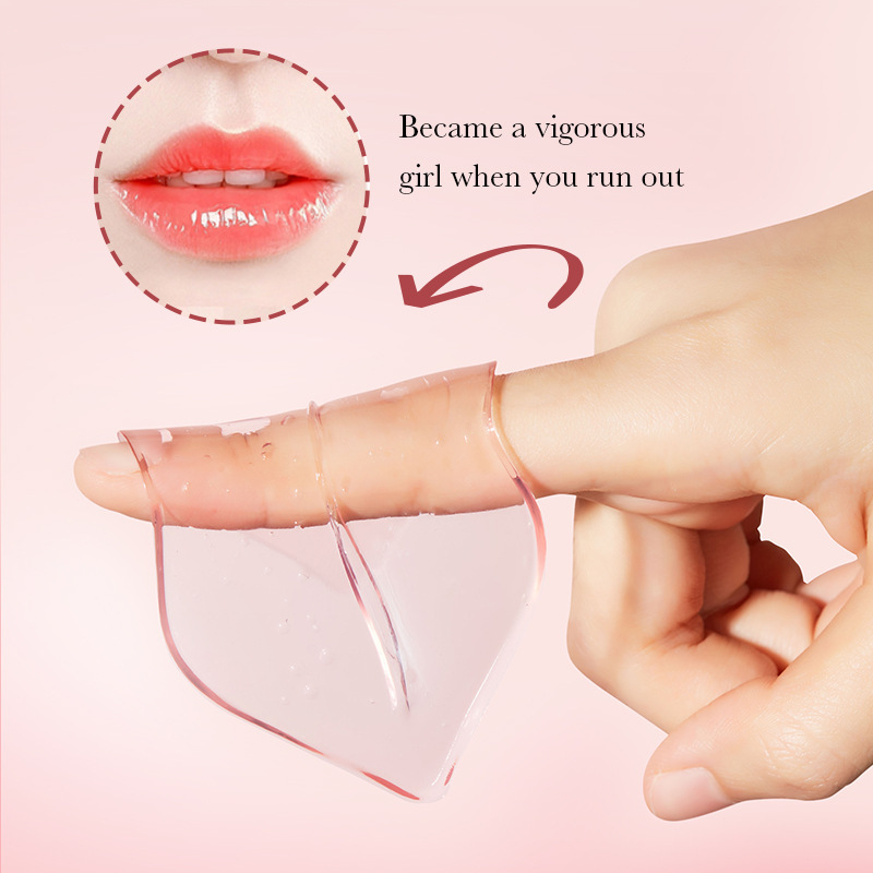 SADOER cherry Pink Nourishing Lip Mask in full English, moisturizing and caring for the lips, autumn and winter lip mask cross-border export wholesale details Picture