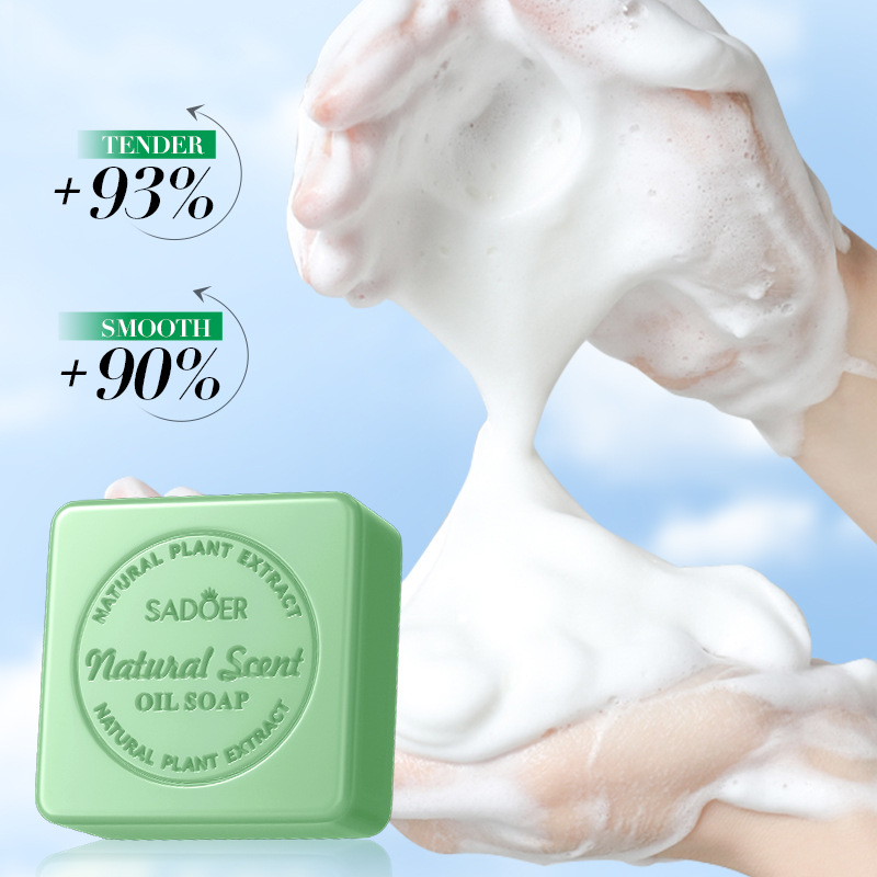 SADOER natural mugwort essential oil soap for cleansing the body, universal handmade soap, cross-border export wholesale Application Scenario