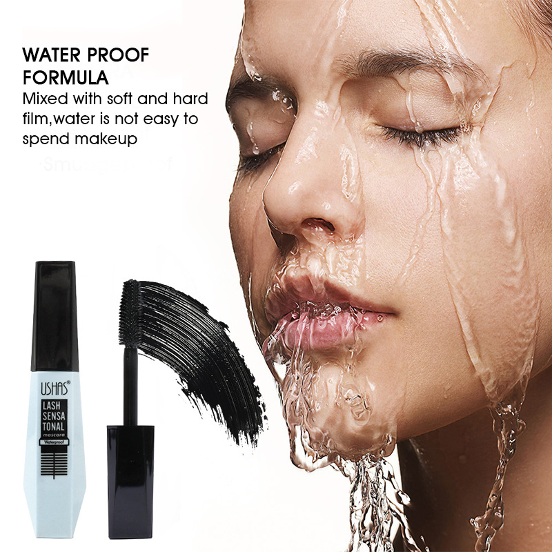 USHAS cross-border stock mascara from Europe and America is waterproof, long-lasting, thick and curling, and does not easily smudge. MA1079 Specification drawing