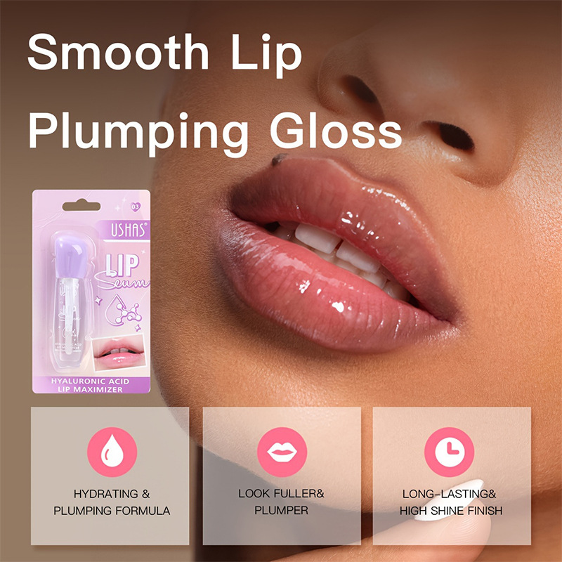 USHAS 'high-gloss, hydrating and moisturizing lip gloss UC013F is a hot seller in cross-border stock from Europe and America Specification drawing