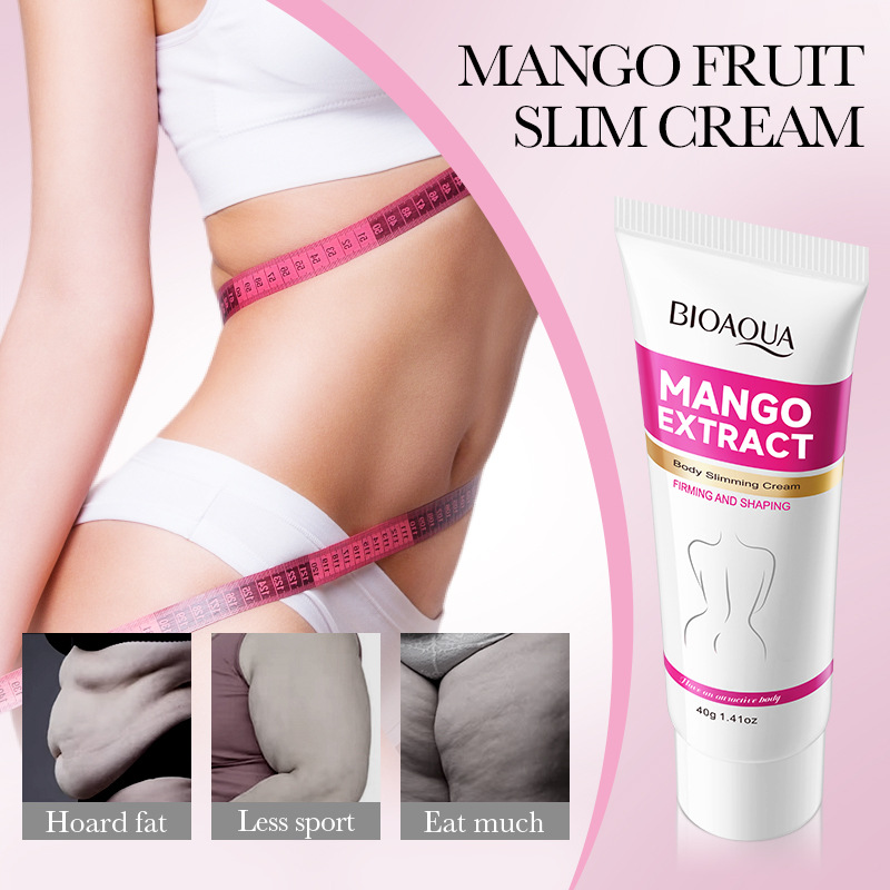 Full English: BIOAOUA Mango Slimming and Shaping Cream, Firm and Light Shaping Cream, cross-border export wholesale Application Scenario