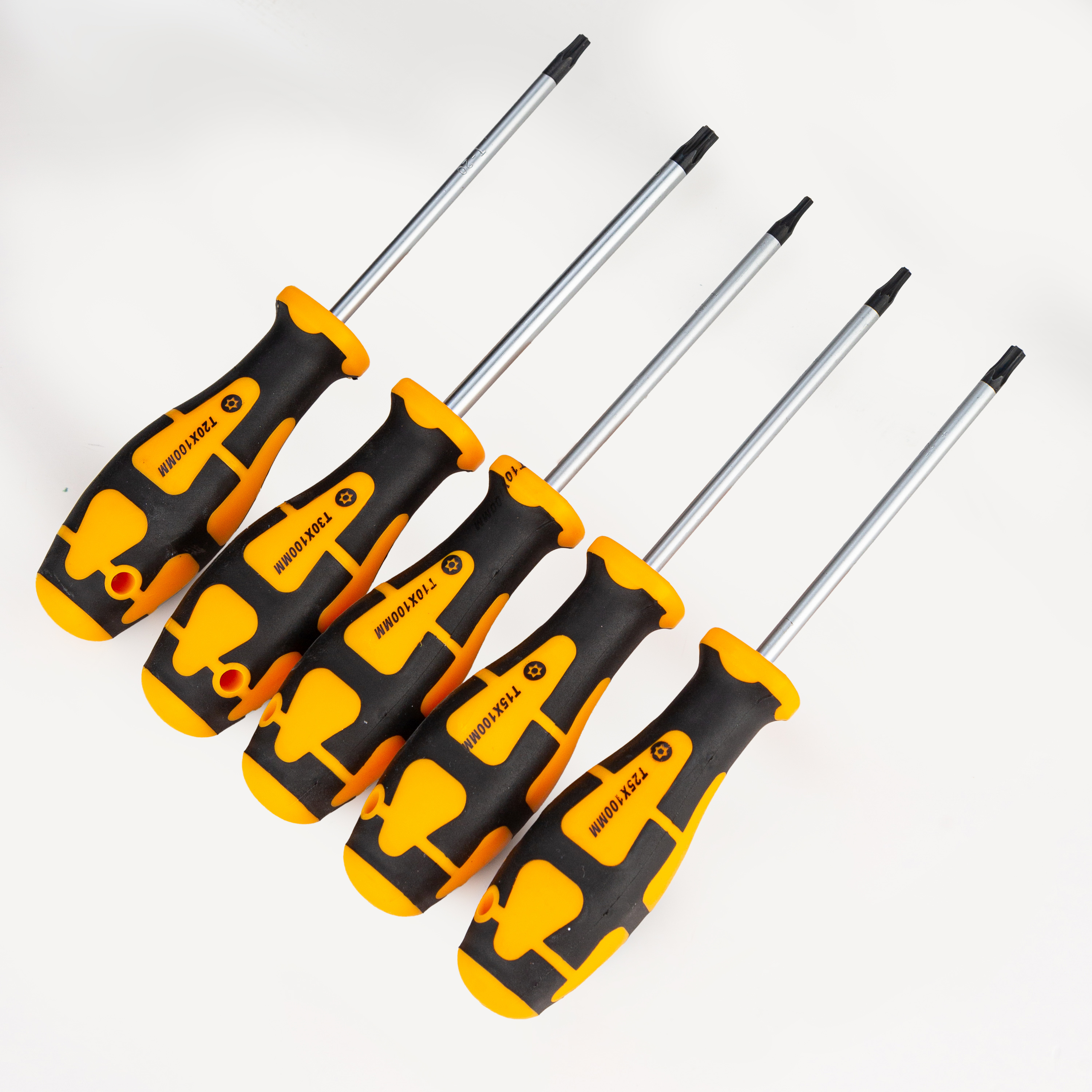 厂家直销电工绝缘T型螺丝刀套装 多种异型批头T8 T10 T15 T20 T25 T30 强磁性 S2合金钢 可OEM定