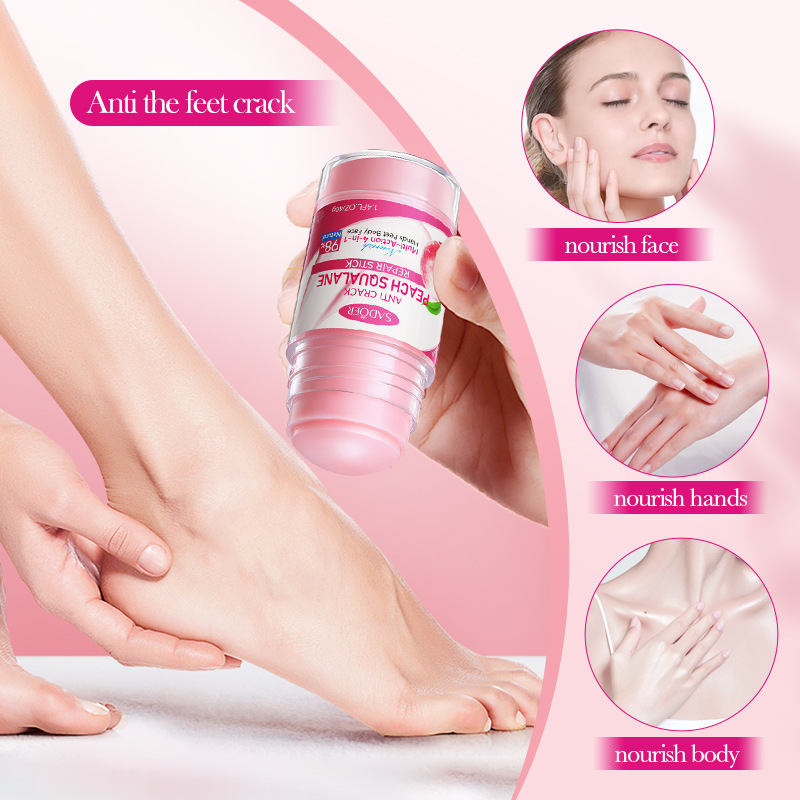 Full English SADOER Anti-Cracking Squalane Peach Foot Cream Anti-cracking Care Foot Cream Cross-border export wholesale Item Picture
