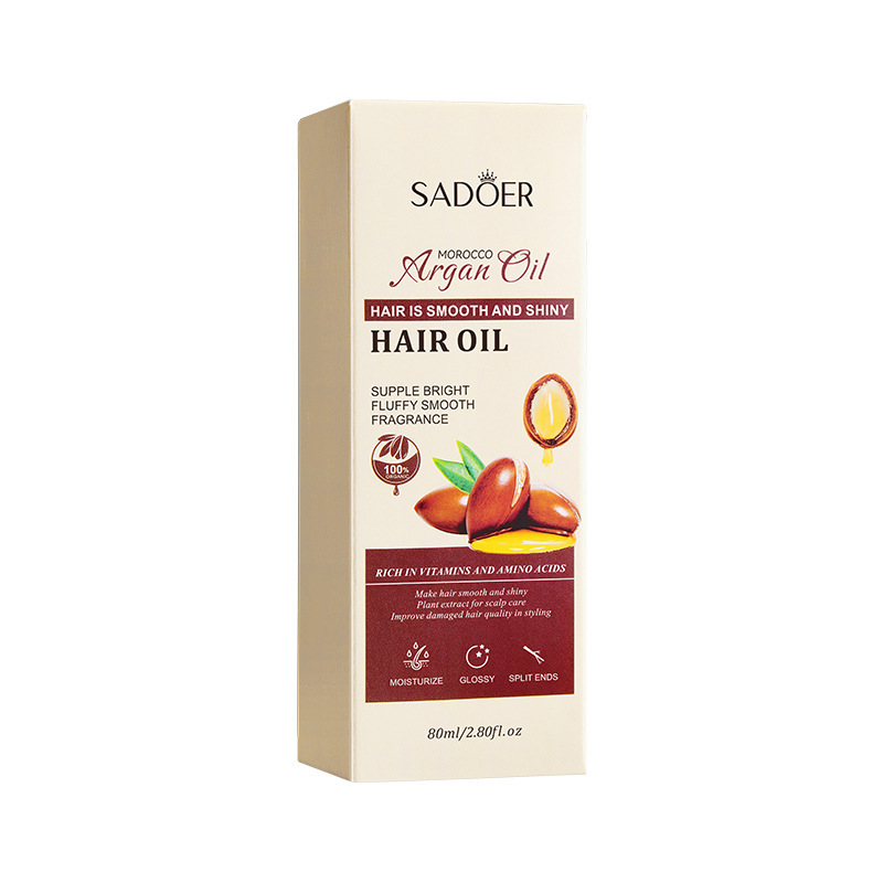 Cross-border wholesale of SADOER Argan Oil shampoo series in full English, which is fluffy, cleansing and anti-dandruff Item Picture