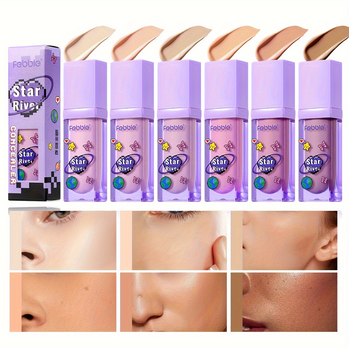 USHAS Cross-border Concealer FBC003 full figure