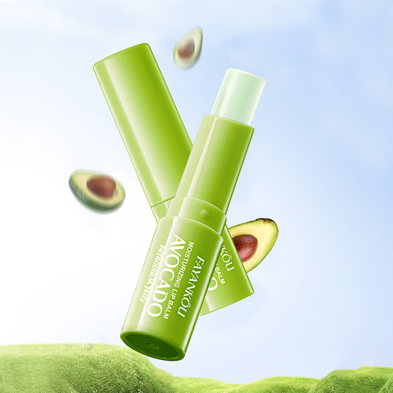 FAYANKOU Avocado Vaseline Moisturizing Lip Balm for autumn and winter cross-border export wholesale Item Picture