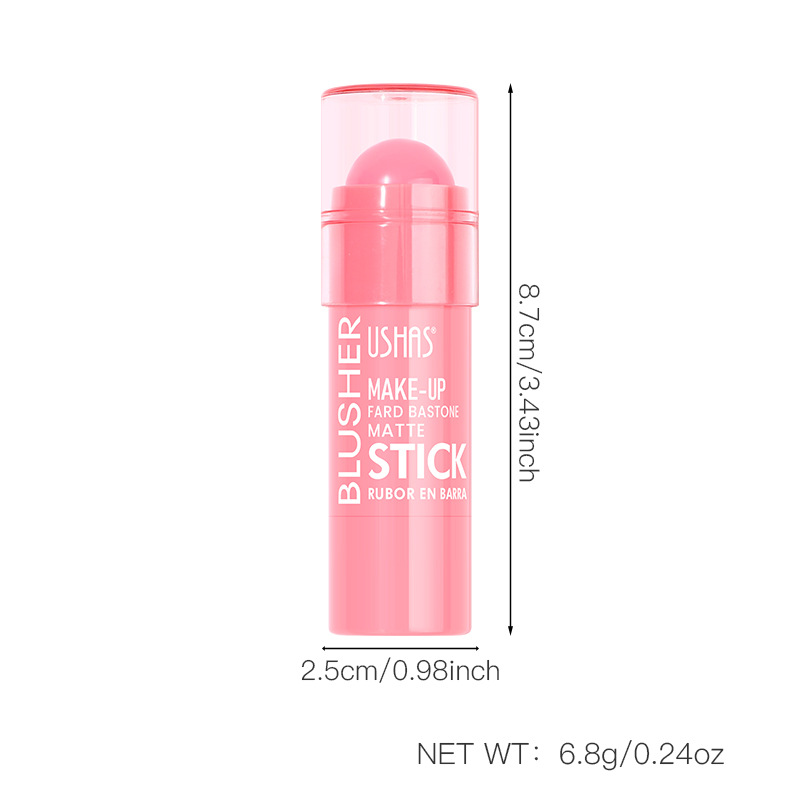 USHAS Beauty Cross-border Bestseller, natural and portable color Blush stick wholesale UC144 Item Picture