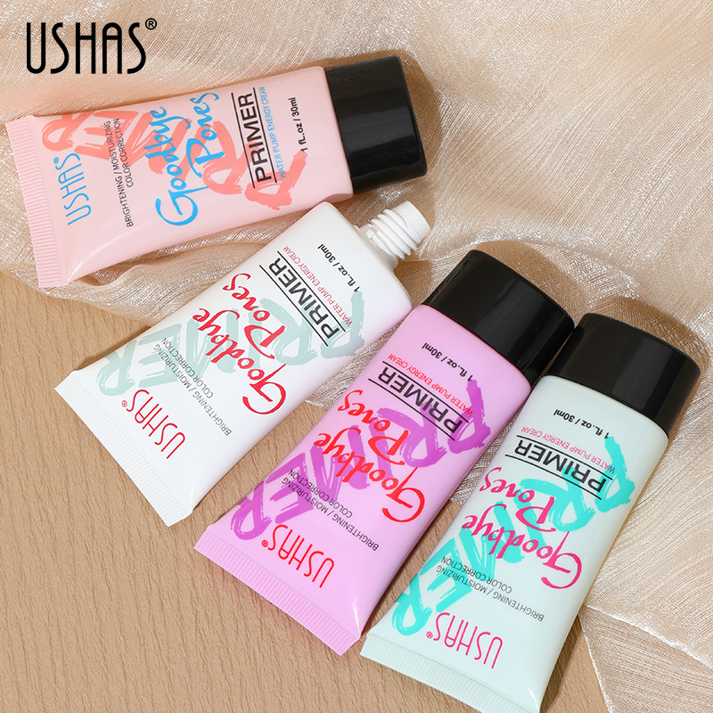 USHAS European and American cross-border export primer gel Concealer Moisturizer Pore-invisible base Amazon Makeup Specification drawing