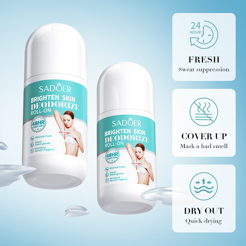 SADOER Brightening pearlestick Body Lotion leaves a refreshing scent under the armpits. Cross-border export wholesale for girls Specification drawing