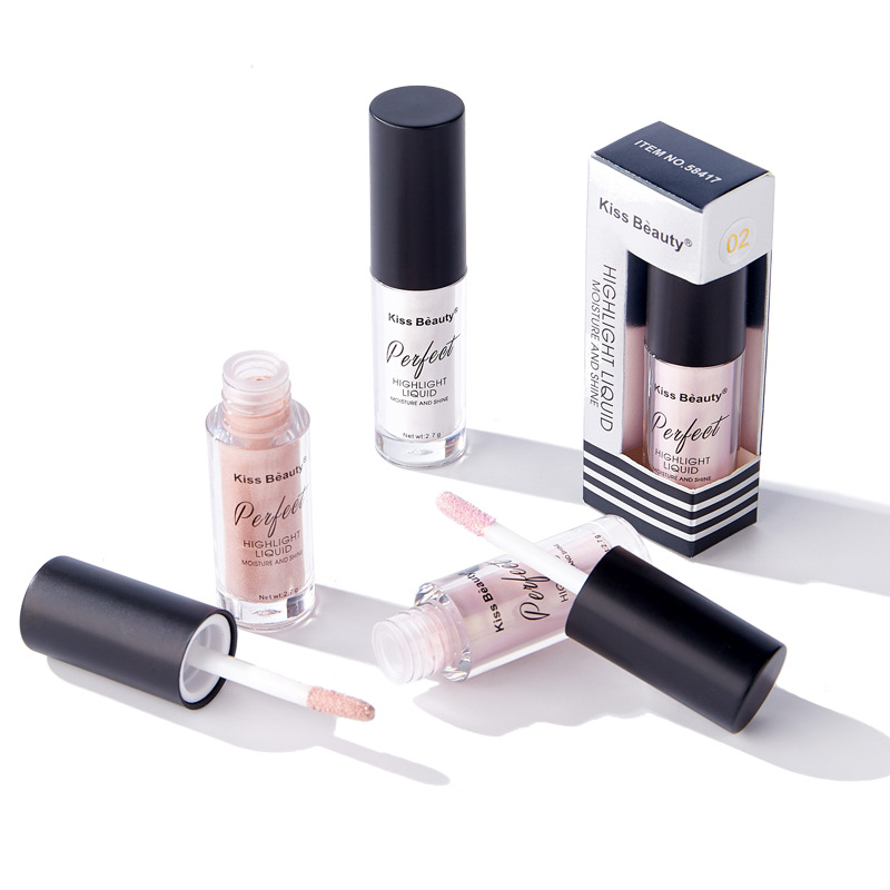 KISS BEAUTY Highlighter Under-Eye Brightening Foundation Concealer Brightening Face Long-lasting Highlighter 3.5g Item Picture