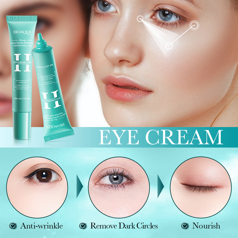 BIOAOUA Hyaluronic Acid Moisturizing and Repairing Eye Cream for Nourishing the eye Area, cross-border export wholesale Item Picture