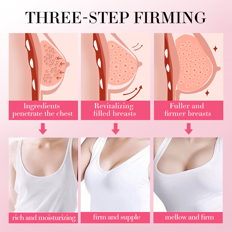 All-english BIOAOUA Lifting, firming and beautifying Breast Patches to plump the breasts cross-border export wholesale Specification drawing