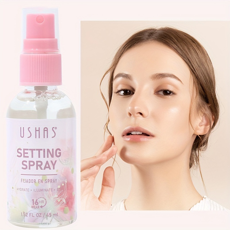 USHAS cross-border in-stock eyelash setting spray Dry Moisturizing, oil control, makeup removal long-lasting, waterproof, sweat-proof and not easy to cause oily skin details Picture