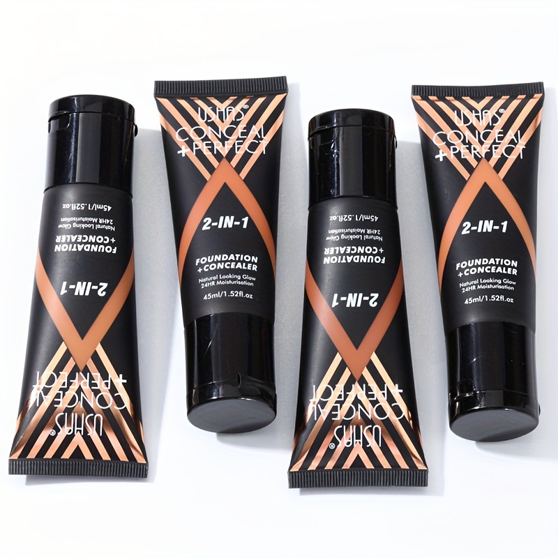 USHAS Cross-border in-stock multi-functional 2-in-1 Foundation + Concealer FS424C full figure