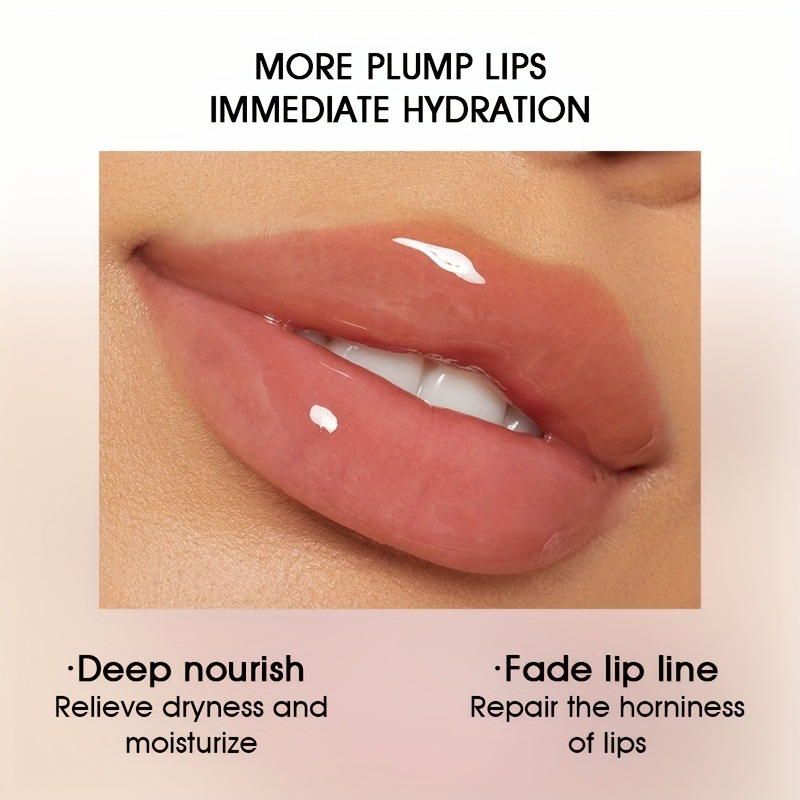 USHAS cross-border hot-selling lip balm for moisturizing and reducing lip lines, cross-border lip mask for lip care, and lip freeze in 6 colors Specification drawing