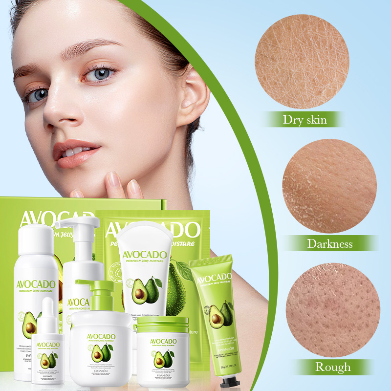 FAYANKOU Avocado Vaseline Moisturizing and Hydrating Set Cross-border Export Wholesale Item Picture