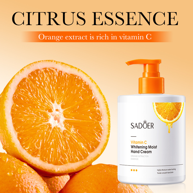 SADOER Vitamin C Whitening and Moisturizing Hand Cream for autumn and winter cross-border export wholesale details Picture