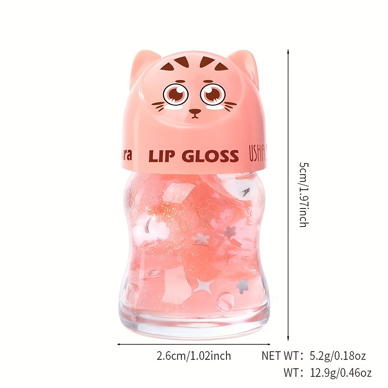 USHAS European and American cross-border stock Hydrating Lip Gloss, long-lasting Lip Gloss, Lip balm and Lip Care Oil LG2531F Item Picture