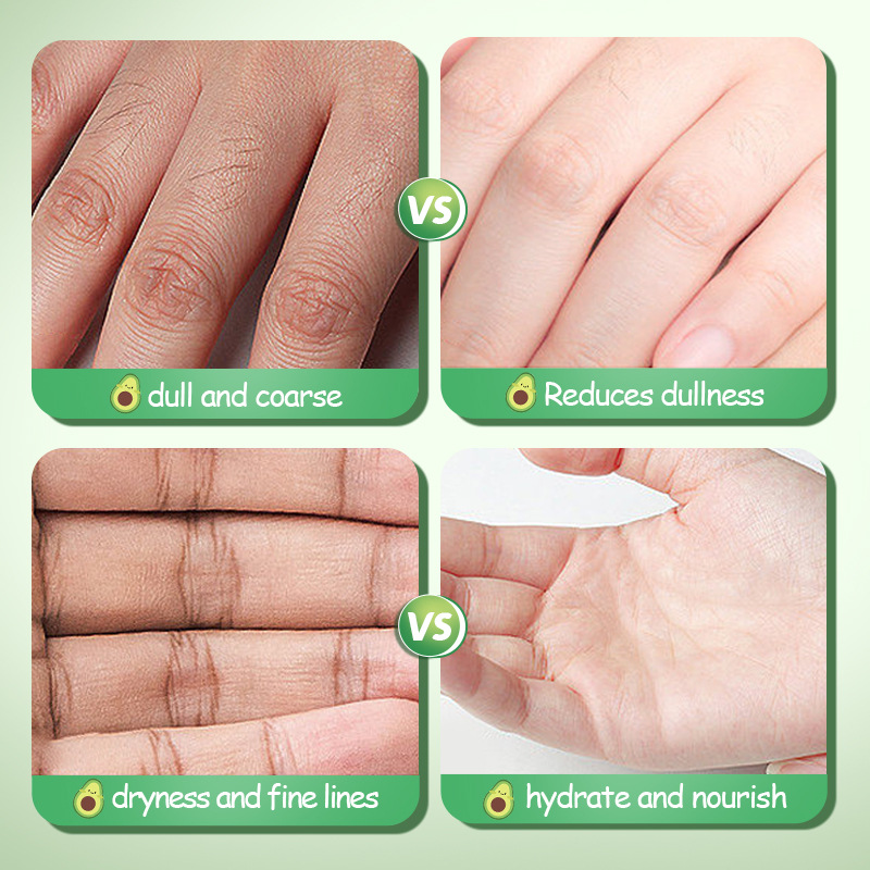 SADOER avocado hand Cream anti-cracking and Moisturizing autumn and winter hand cream cross-border export wholesale Item Picture
