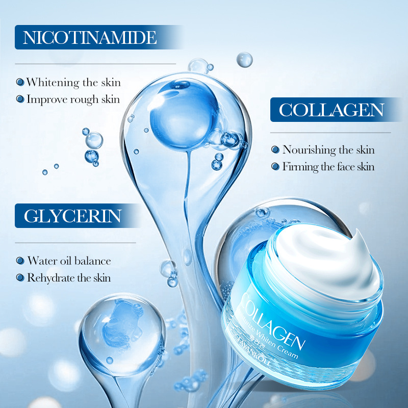 FAYANKOU Collagen Moisturizing Whitening Cream and Brightening Moisturizing Cream Cross-border export wholesale details Picture