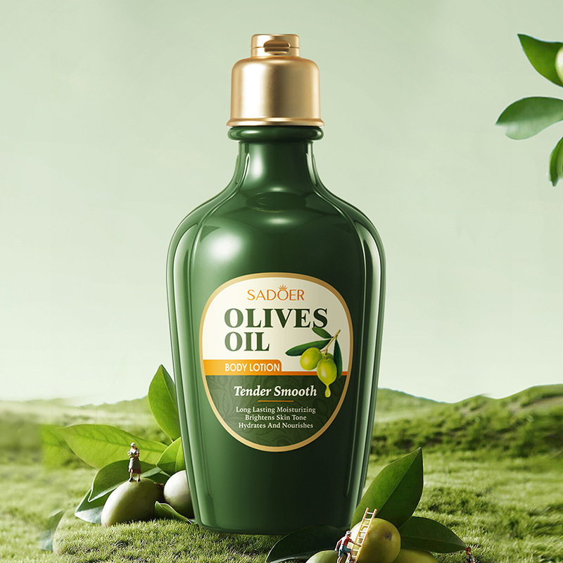 Full English SADOER Olive Moisturizing Body Lotion for skin rejuvenation, hydration and beauty enhancement Cross-border export wholesale Item Picture