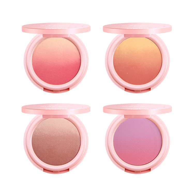 NOVO5259 Sweet and tender gradient blush nude makeup looks natural and radiant. Source manufacturer of two-color makeup Item Picture