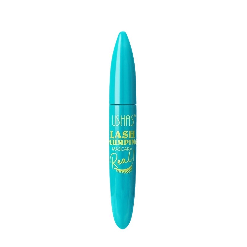 USHAS cross-border bestseller, neutral mascara, Thick, slender and curly 4D waterproof liquid fiber Mascara Item Picture