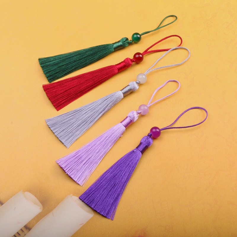 恒祥辅料 韩国绒流苏手机包包挂件皮革吊穗坠 各种辅料绳子 样 流苏