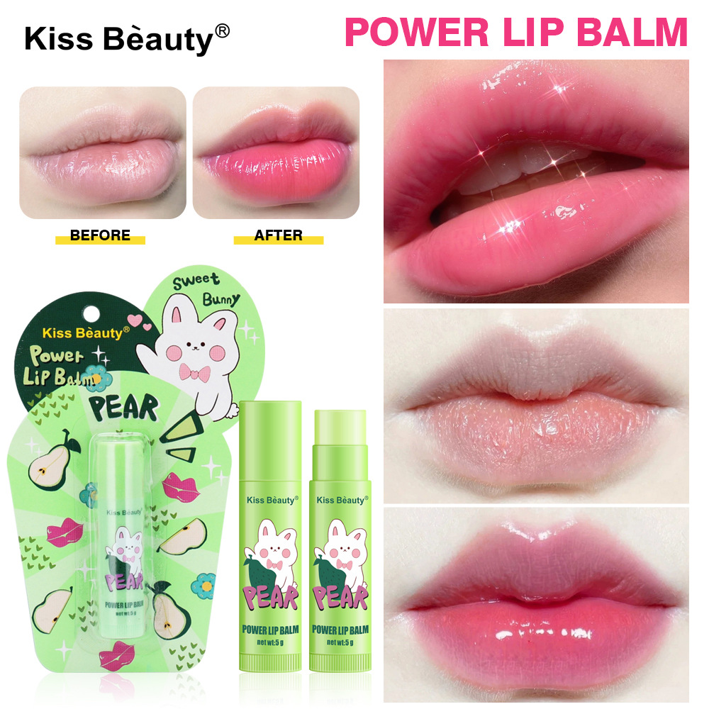 kissbeauty Cross-border Wholesale Thermochromic Lipstick Cartoon color-changing Lipstick Moisturizing, hydrating and Anti-thermochromic lipstick full figure